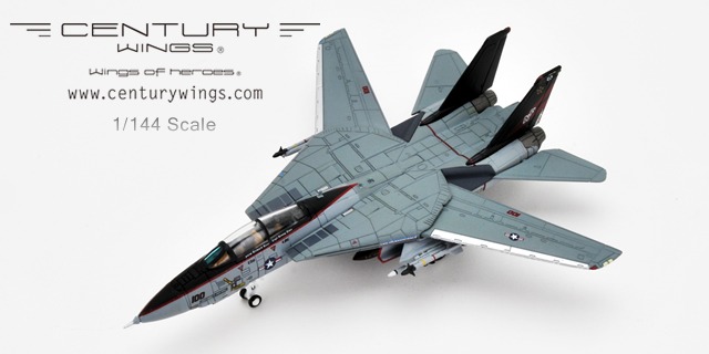 CENTURY WINGS Aircraft Diecast Model | 1/144 Scale F-14 | F-14A